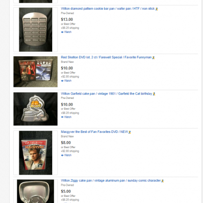 We have an EBay Store