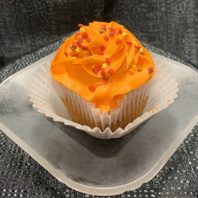 Autumn Leaf Cupcake