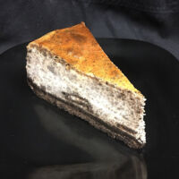 Crunchy and smooth, filled with chunks of cookie goodness.